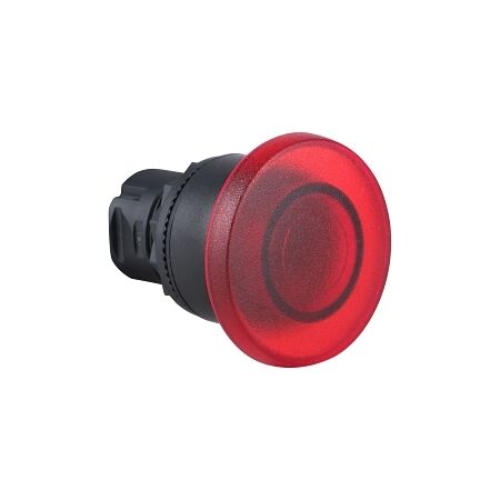 Sprecher and Schuh D7 PushButton 22.5 mm Plastic Momentary Mush Hd 40 mm Red