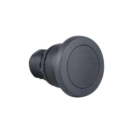Sprecher and Schuh D7 PushButton 22.5mm Momentary Mushroom Plastic Head 40 mm Black