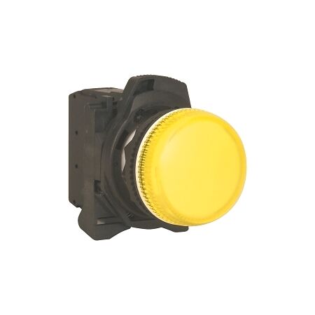 Sprecher and Schuh D7 Pilot Light 22.5mm Complete Plastic LED 24V AC DC Yellow Lens