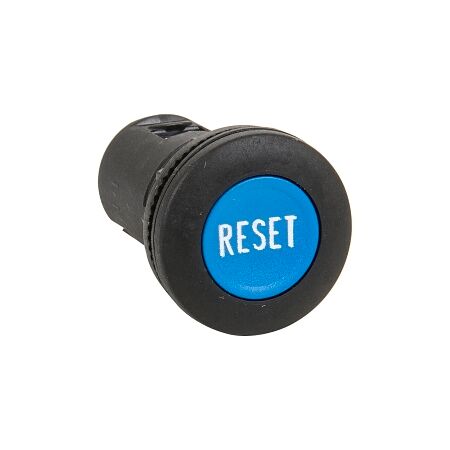 Sprecher and Schuh D7 Pushbutton 22.5mm Plastic Reset Rod Operator Reset Blue