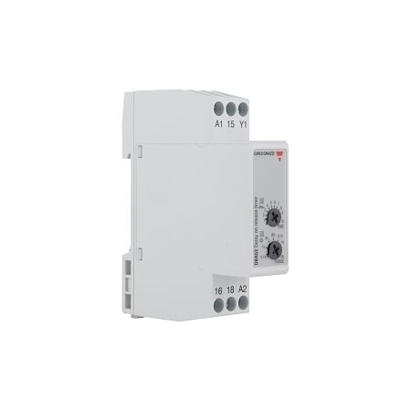 Carlo Gavazzi Timer Relay On Delay 24VDC and 24-240VAC Supply 1 CO0.1 Seconds to 100 Hours 17.5mm