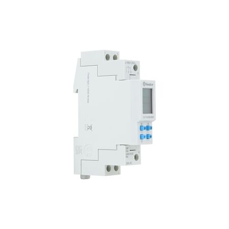 Finder 12 Series Digital Time Switch 1 Changeover 30MEM 230V AC Control 17.5mm Frame