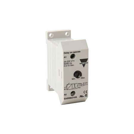 Carlo Gavazzi Timer Relays Timer On Delay 24 to 230V AC DC Supply SCR Output 0.5 to 10 Seconds