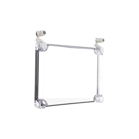 Fibox EK Cover suits 280 x 190mm Base 30mm High with Hinges Clear