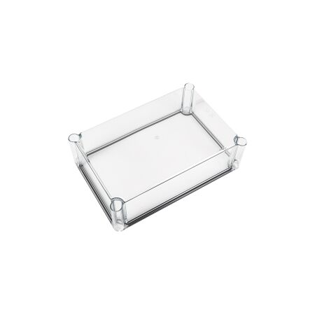 Fibox EK/SOLID Cover suits 380 x 190mm Base 80mm High Clear