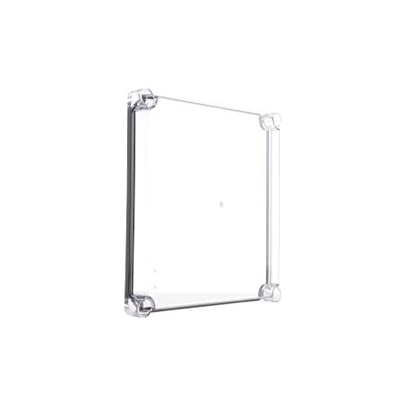 Fibox EK Cover suits 280 x 280mm Base 30mm High Clear