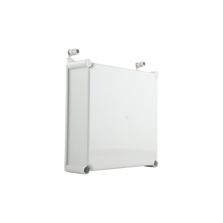 Fibox EK Cover suits 280 x 280mm Base 80mm High with Hinges Grey