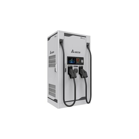 Delta DC City EV Charger 100kW CCS2 and CHAdeMO and AC T2 Socket