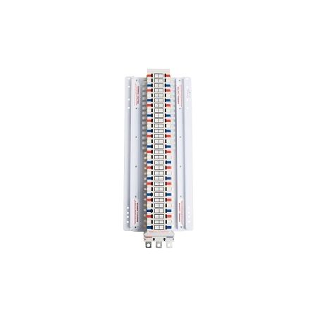 NHP POWERMAX GB Isolation Busbar Chassis DIN-T 250A 60 Way 3Pole Bottom Feed