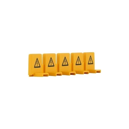 NHP DIN-T Miniature Circuit Breaker Busbar Comb Tee Off Cap Strip of 5