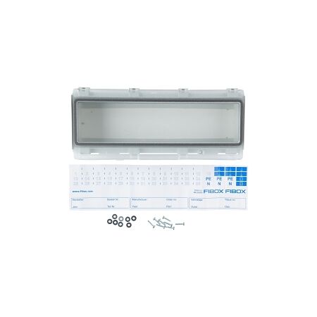 Fibox Inspection Window 13 DIN Module Opening W213 x H46mm