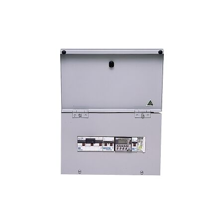 NHP DIN-T NLC Metal Loadcentre Door Lockable suits NLC24 Grey