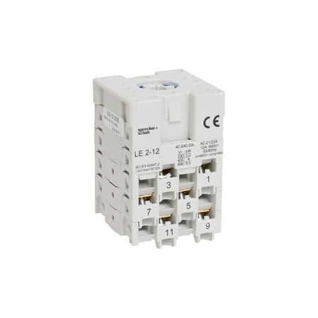 Sprecher and Schuh L2 Cam Switch Switch Body 3 Pole Changeover with Off 12A Panel Mount