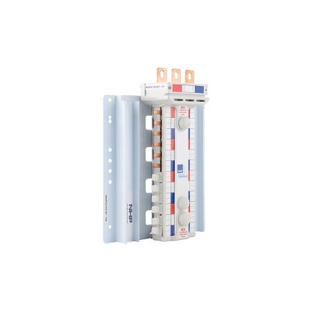 NHP POWERMAX MOD6 Busbar Chassis 250A 12 Way 3Pole Top Feed