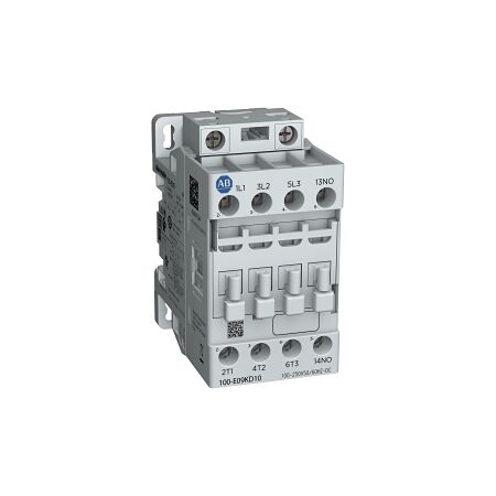 Allen-Bradley 100E Contactor 5.5kW 3P 24-60V AC/20-60V DC Coil 1NO Auxiliary