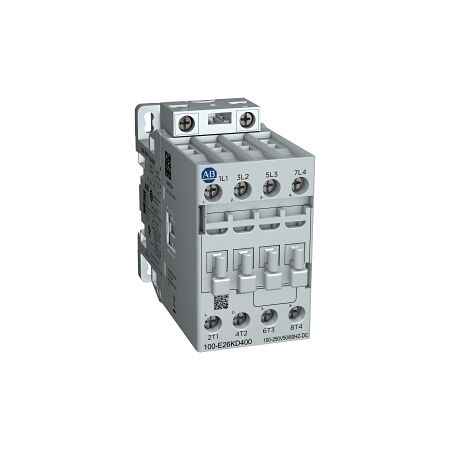 Allen-Bradley 100E Contactor 18.5kW 4P 100-250V AC/DC Coil 2NO 2NC Auxiliary