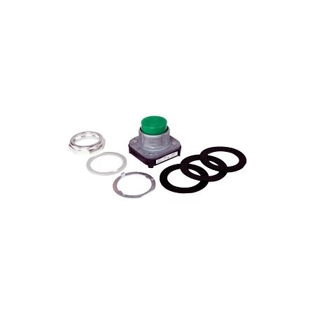 Allen-Bradley 800T Pushbutton 30.5mm Extended Head Non Illuminated No Contacts Green