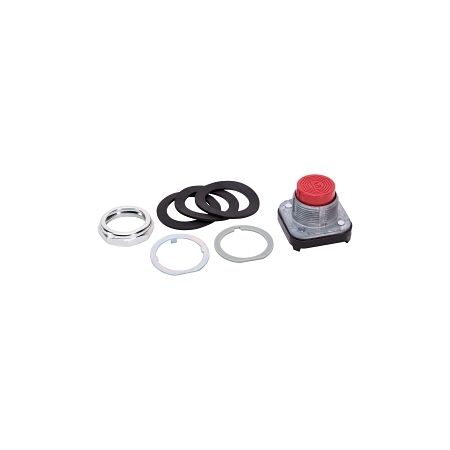 Allen-Bradley 800T Pushbutton 30.5mm Extended Head Non Illuminated No Contacts Red
