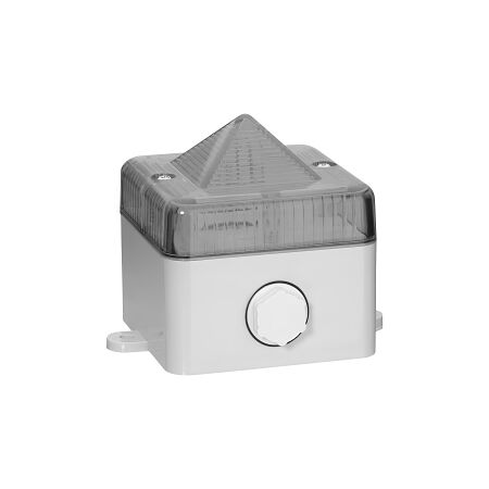 Allen-Bradley Beacon Xenon Mini Square Strobe 5J 110V AC Clear