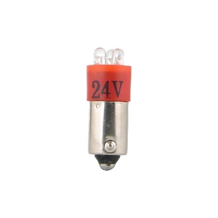 Sprecher and Schuh D7 Lamp BA9S LED 6V AC DC Red