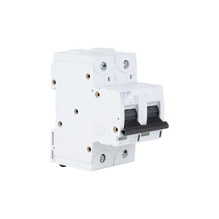 NHP DIN-T Miniature Circuit Breaker 10H 2Pole 125A C Curve