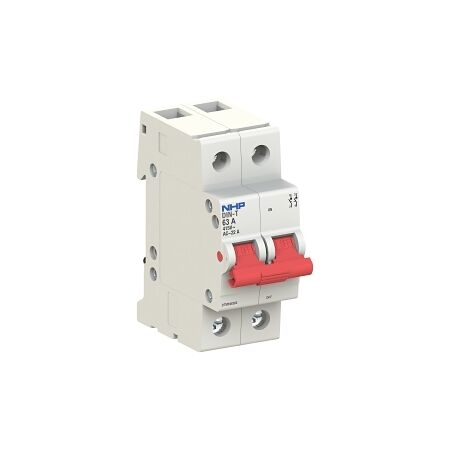 NHP DIN-T Main Switch 2 Pole 100A