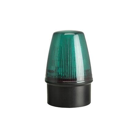 Moflash LED100 ECO Beacon 8 LEDS STD or Flash Mode IP65 8 to 17V AC DC Wall or SUF Mount Lens Green