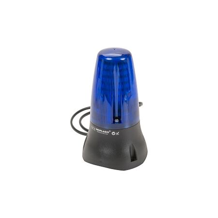 Moflash LEDA125 Sounder 48 LEDS Steady/ Flash Mode 2 x IP65 24VDC Wall/ Surface Mnt Blue