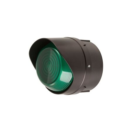 Moflash LEDTL Traffic Light 36 LEDS Steady or Flashing Mode IP65 20-30VAC DC Bracket Mnt Green