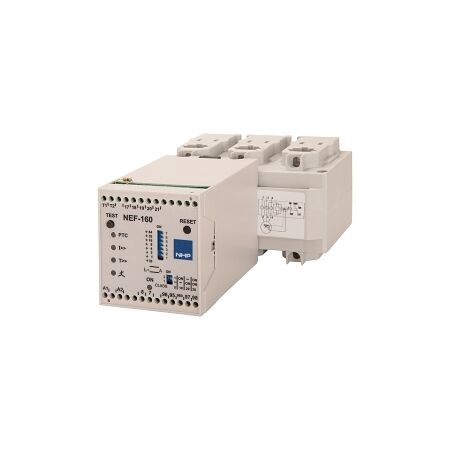 NHP Motor Protection Relays Overload Electronic 33 to 160A 110VAC Control