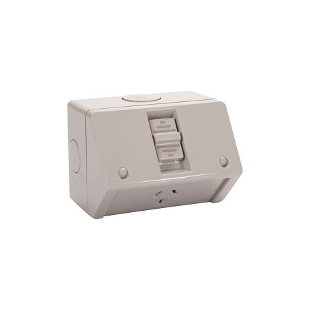 NHP NLINE General Purpose Switch Socket Outlet, IP53, Single, 10A 250V AC