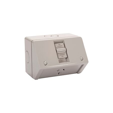 NHP NLINE General Purpose Switch Socket Outlet, IP53, Single, 15A 250V AC