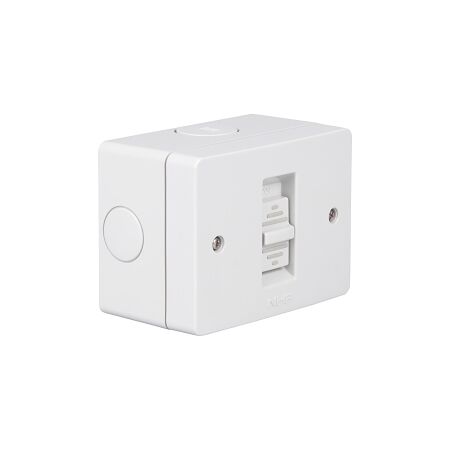 NHP NLINE Surface Switch, Large IP 66 Plastic, 1 Gang, 1 Pole 16A 250V AC