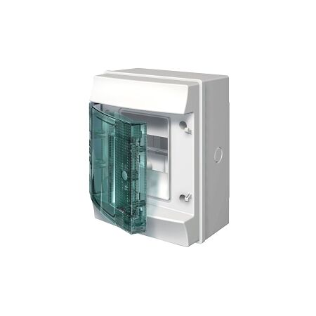 NHP Loadcentre Weatherproof 4 Way DIN-T Surface Mounted