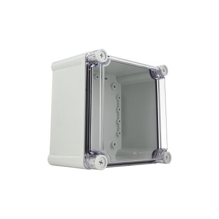 Fibox SOLID Terminal Box PC IP66 and IP67 H190 x W190 x D130mm Clear
