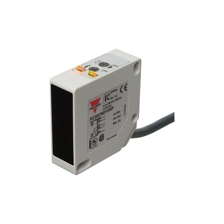 Carlo Gavazzi Photoelectric Sensor Diffuse Reflective Plastic Rectangular SN ACDC NONC Range-1m 2m