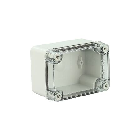 Fibox Piccolo Terminal Box PC IP66 and IP67 H80 x W110 x D85mm Clear