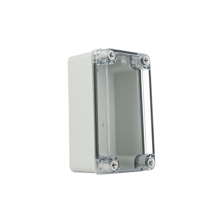 Fibox Piccolo Terminal Box PC IP66 and IP67 H80 x W140 x D65mm Clear