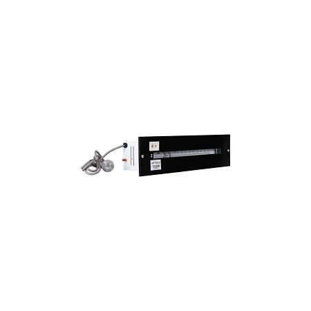 Stanilite Nexus LX Platinum Exit Lighting LED Edgelit Recessed Black Original Style
