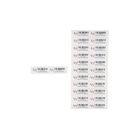 Rapid Test RCD Testing System Accessory Barcode Label Qty 24