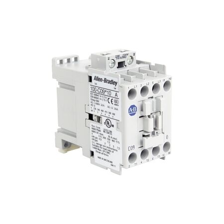 Allen-Bradley 100C Contactor 4kW 3Pole 24VAC 50 and 60Hz Coil 1NO Contact Auxiliary