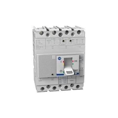 Allen-Bradley 140G MCCB G Frame 70kA 4P 160A Adjustable Thermal Magnetic