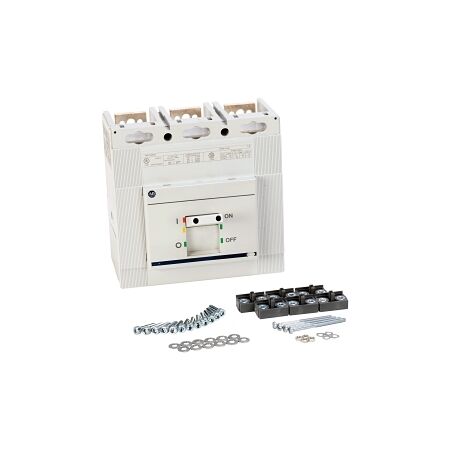 Allen-Bradley 140G MCCB M Frame 50kA 4P 630A Electronic LSIG Maintenance Instantaneous