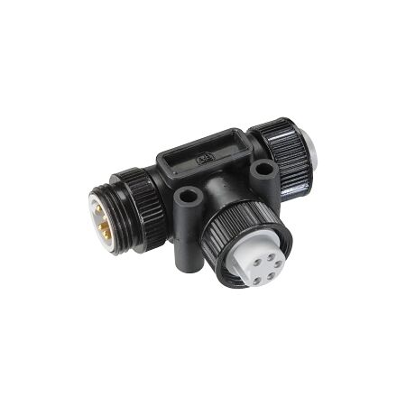 Allen-Bradley 1485 DeviceNet Mini T Port DVC Trunk Mini Drop Mini Female Key Left
