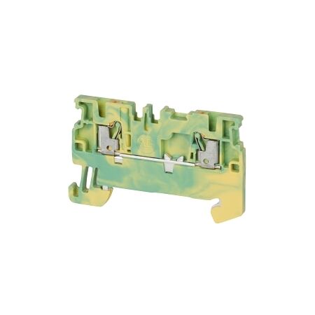 Allen-Bradley 1492-P Push-in Earth Terminal 1.5mm 1 Level 2 Conductor Entries Green Yellow