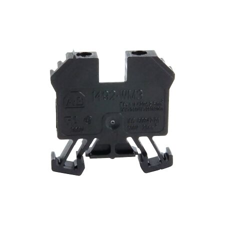 Allen-Bradley 1492-W Screw Connection Mini Terminal 2.5mm 1 Level 2 Conductor Entries Black