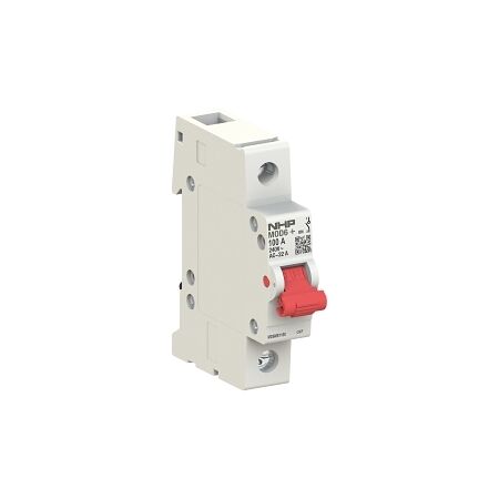 NHP MOD6+ Main Switch 1 Pole 100A
