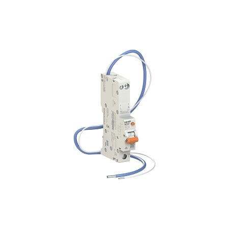 NHP MOD6+ RCBO 6kA 1 Pole and N 10A C Curve 30mA Type A (Longbody)