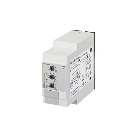 Carlo Gavazzi Monitoring Relay Over or Under Current via Ext-Shunt 6-150mVACDC and 115-230V AC 1 CO