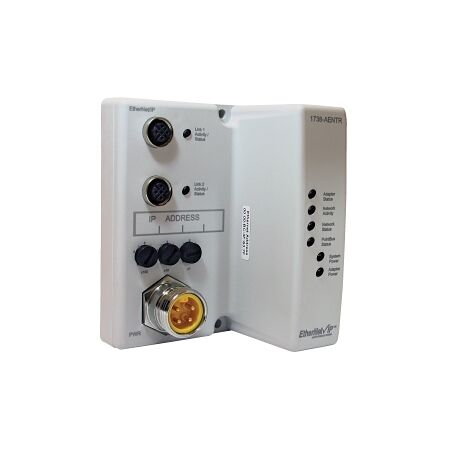 Allen-Bradley On Machine Distributed IO Armorpoint IO EtherNet Adapter DC Micro QC Dual Port